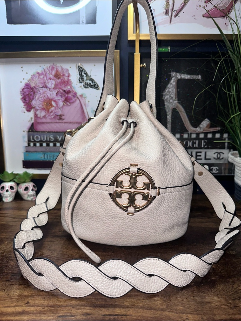 TORY BURCH Miller Bucket Bag